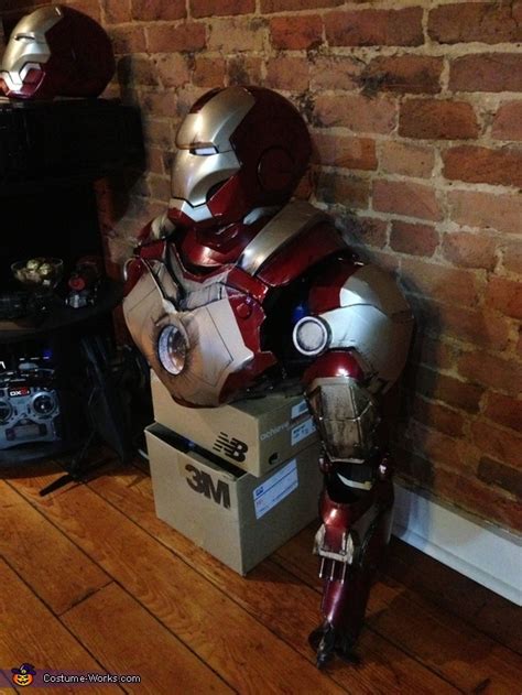 Creative Homemade Iron Man Costume Coolest Diy Costumes Photo