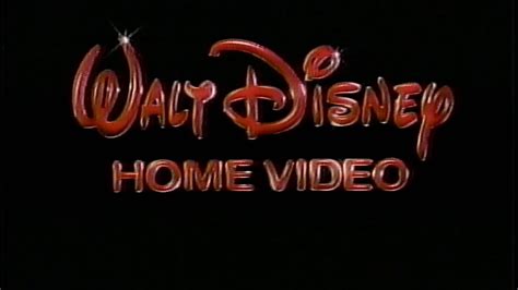 Walt Disney Home Video 1986 YouTube