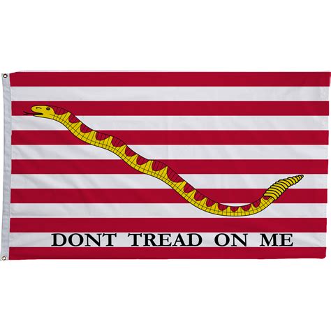 First Navy Jack Flag Dont Tread On Me