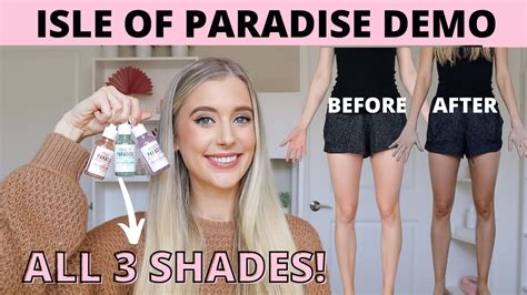 Isle Of Paradise Tanning Drops Review Isle Of Paradise Self Tanning