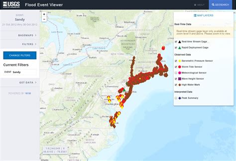 Hurricane Sandy Flood Map