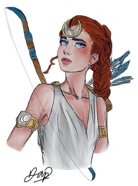 Artemis Is The Greek Goddess Of The Hunt The Wilderness Wild Animals