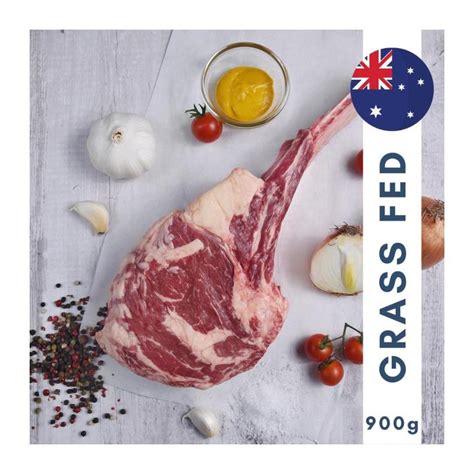 The Meat Club Grass Fed Beef Tomahawk Steak Chilled Lazada Singapore