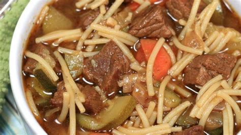 Whole star anise imparts a licoricelike aroma place rice noodles in a large bowl; Peruvian Beef Noodle Soup (Sopa Criolla) Recipe - Allrecipes.com