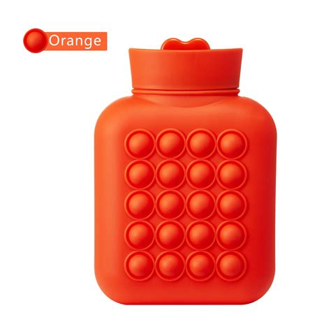 500ml Portable Pop Hot Water Bottle Fidget Toys For Girls Push Bubble
