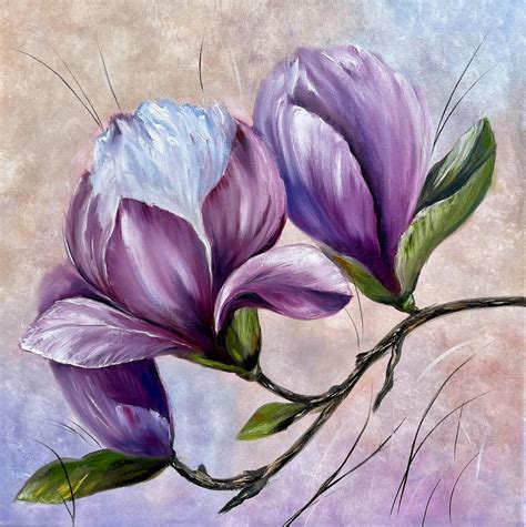 Magnolia Flower Painting Best Flower Site