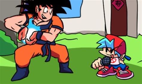 Fnf Vs Goku From Dragon Ball Game Play Online For Free