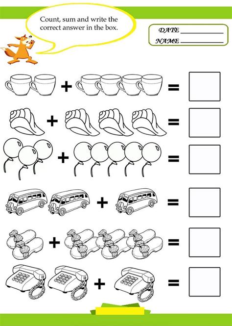 Math Problems For 4 Year Olds