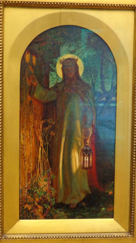 William Holman Hunt The Light Of The World Manchester Art Gallery
