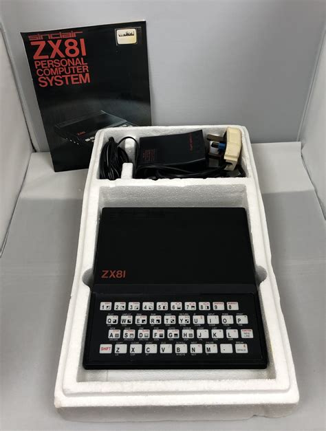 Sinclair Zx81 Computer Boxed Refurbished And Upgraded To 32k Ram