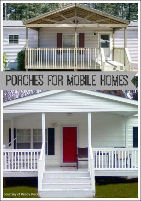 9 Beautiful Manufactured Home Porch Ideas Mobile Home Living
