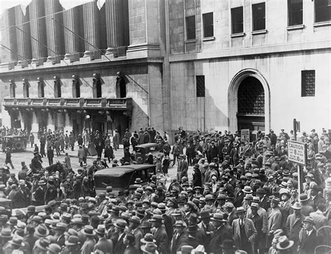 La Grande Depressione La Crisi Del 1929 Il Crollo Di Wall Street E Il