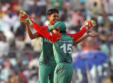 Mustafizur rahman grew up in the small town of satkhira in khulna, bangladesh. PHOTOS: New Zealand humiliate Bangladesh in WT20 - Rediff ...