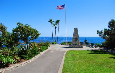 Heisler Parks Monument Point Laguna Beach California Stock Image