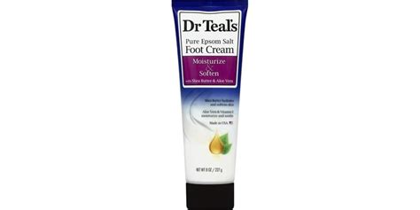 Dr Teals Pure Epsom Salt Foot Cream 8 Oz
