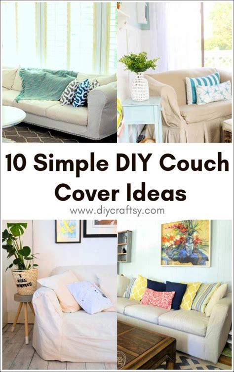 10 Simple Diy Couch Cover Ideas You Can Make Diy Crafts