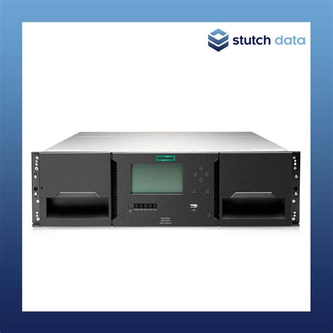 Hpe Rebadged Msl3040 Tape Library With A Lto 8 Ultrium 30750 Sas Tape