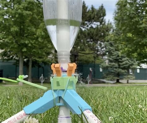 3d Printed Bottle Rocket Launcher 9 Steps With Pictures Instructables