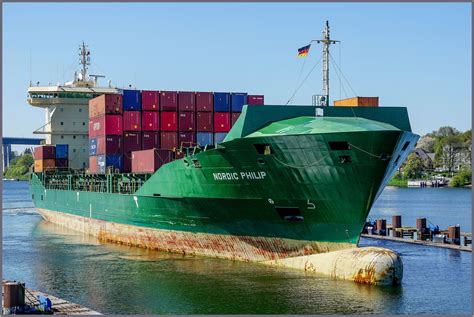 Containerschiff Nordic Philip 1 Foto And Bild Containerschiff