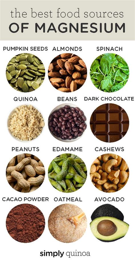 Excellent Food Sources Of Magnesium Plant Based Magnesium Rich Foods Top Healthy Foods