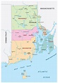 Mapas de Rhode Island - Atlas del Mundo