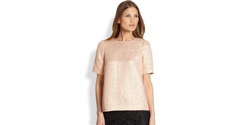 Kate Spade New York Haley Shortsleeve Top Lyst