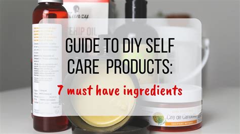 Diy Guide 7 Must Have Ingredients To Start Making Your Own Skincare