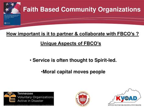 Ppt Faith Based Community Organizations Powerpoint Presentation Free