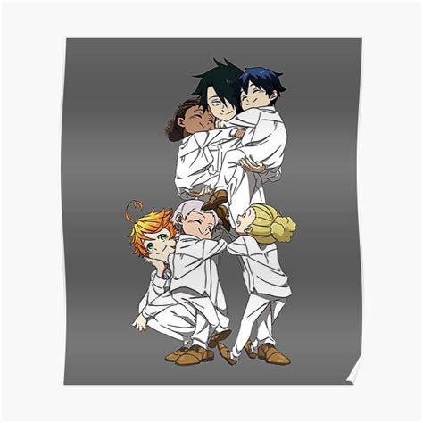 The Promised Neverland Poster By Medouahyb Redbubble