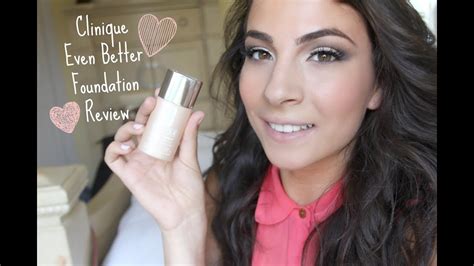 I'm scared of being slapped, which makes it even better. Clinique Even Better Foundation Review/Demo - YouTube