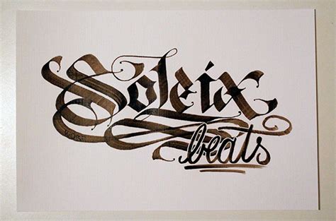 Handmade Calligraphy And Lettering On Behance