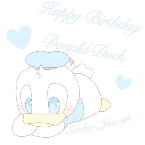 Happy Birthdaydonald Duck Ibispaint