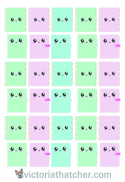 Free Printable Kawaii Stickers Free Printable