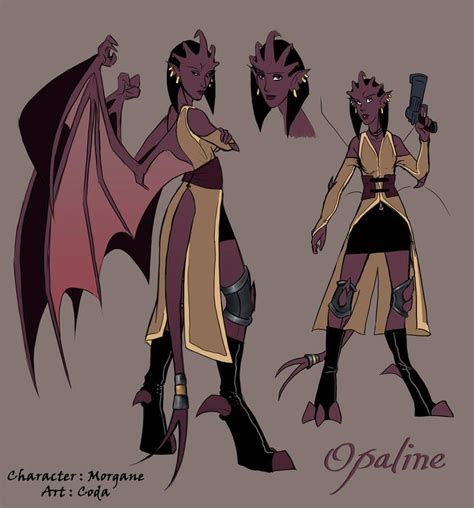 Oc Character Opaline By Coda Leia Gargoyles Characters Gargoyles Cartoon Disney Gargoyles