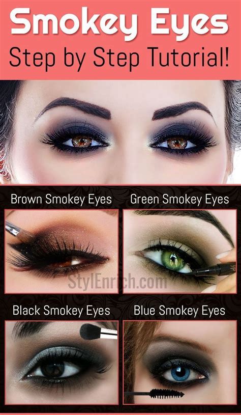 Smokey Eyes Makeup Schritt Für Schritt Anleitung Für Anfänger Smokey Eye Makeup Smokey Eye