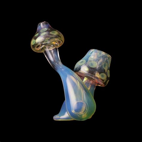 Shop Mushroom Sculpture Glass Pipe Online 100 Us Glass