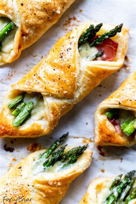 These Prosciutto Asparagus Puff Pastry Bundles Are An Easy And Elegant