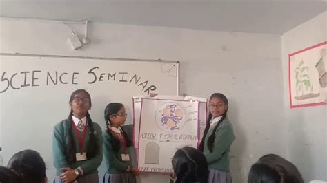 Science Seminar Suhani Kesarwani Class 7 Of Meerapur Unit Youtube