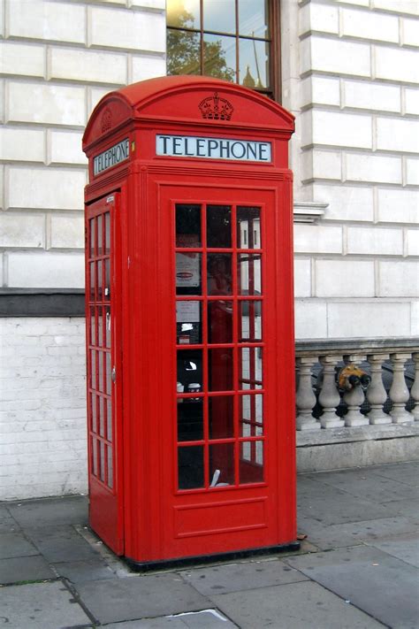 Uk London Red Telephone Box Red Phone Booth Telephone Booth