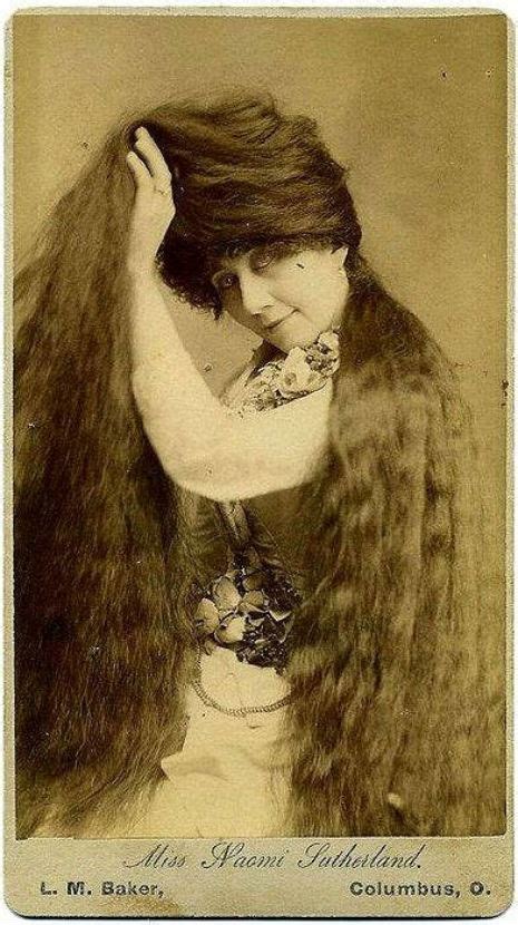 Photos Of Victorian Women And Their Long Ass Hair