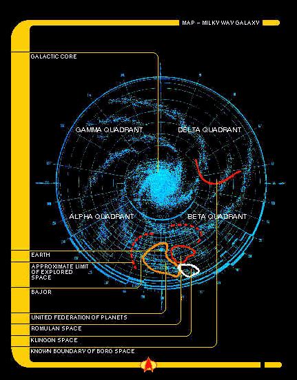 Star Trek Quadrants The Chicago Astronomer