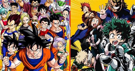 My Hero Academia 10 Main Characters And Who Their Dragon Ball Equivalent Are