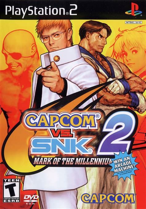 Capcom Vs Snk 2 Mark Of The Millennium Cover Or Packaging Material