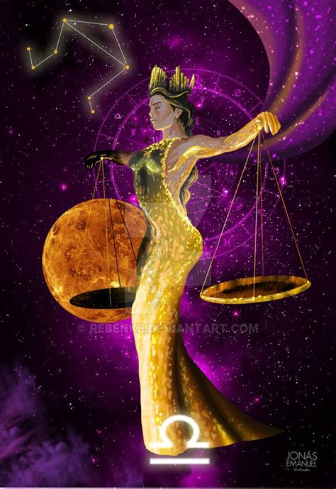 Libra By Rebenke Libra Art Zodiac Art Astrology Art