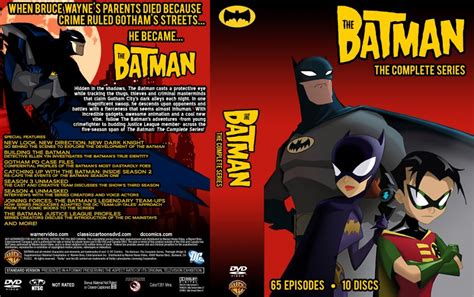The Batman The Complete Series Tv Dvd Custom Covers