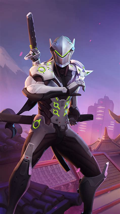 2160x3840 Genji Overwatch Fanart Sony Xperia Xxzz5 Premium Hd 4k