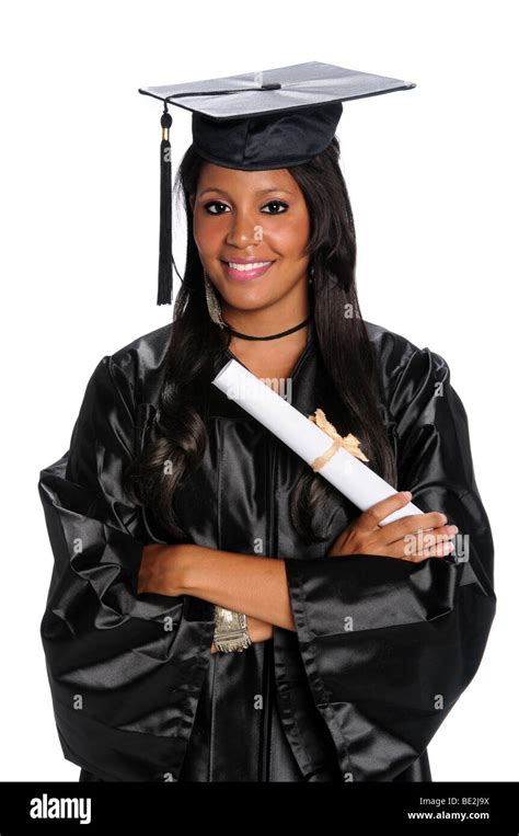 Student Dressed In Graduation Gown Hi Res Stock Photography And Images