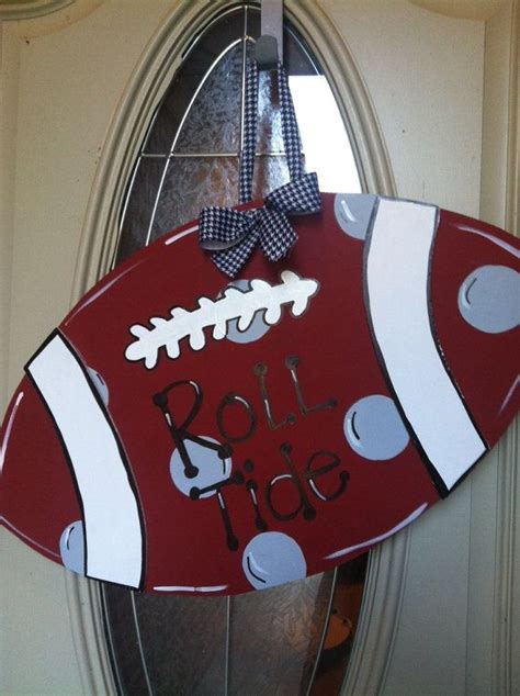 Kimberly Brackner Alabama Football Door Hanger By Forty31 On Etsy 35