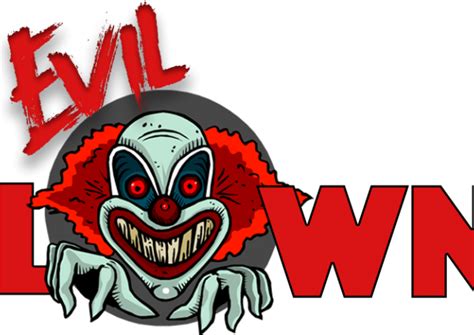 Clown Clipart Eveil - Evil Clown Mousepad - Png Download ...