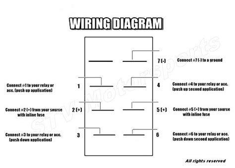 7 to wire diagram wiring diagram 500. 7 Pin Momentary Switch Wiring Diagram - Wiring Diagram Schemas